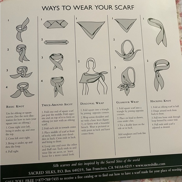 Sacred Silks Creation Rose Window Scarf, 100% Silk, Brand New, Original box - Picture 6 of 6